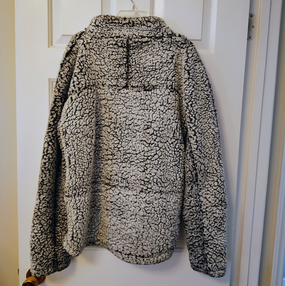 Altar'd State Cozy Sherpa pullover 1/2 zip - Picture 11 of 11